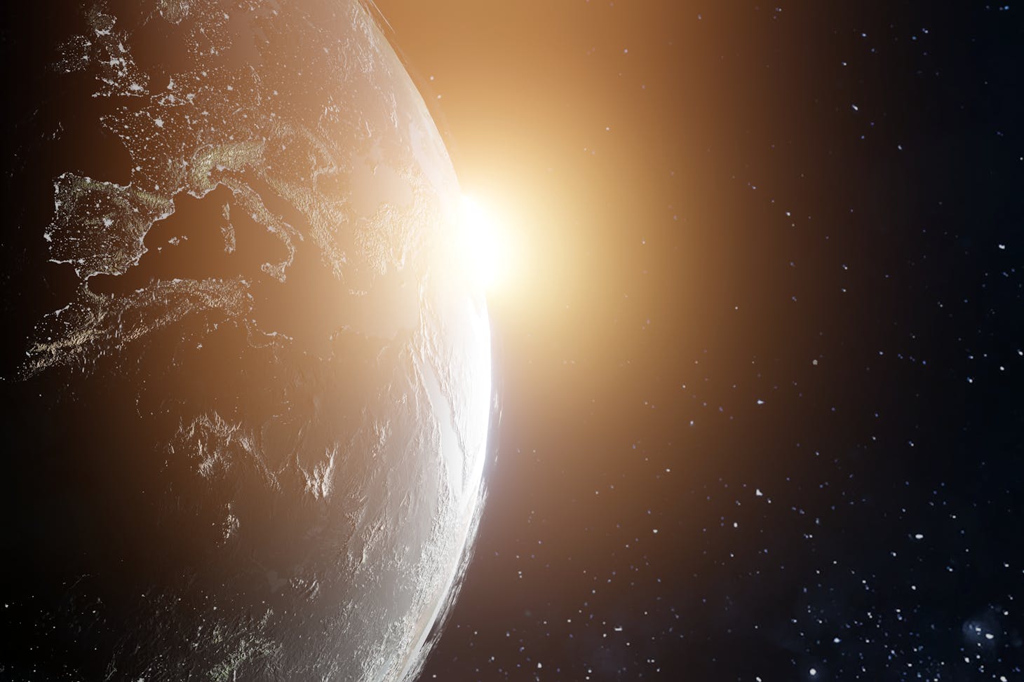 Photo de Zelch Csaba: https://www.pexels.com/fr-fr/photo/terre-espace-soleil-galaxy-12498767/